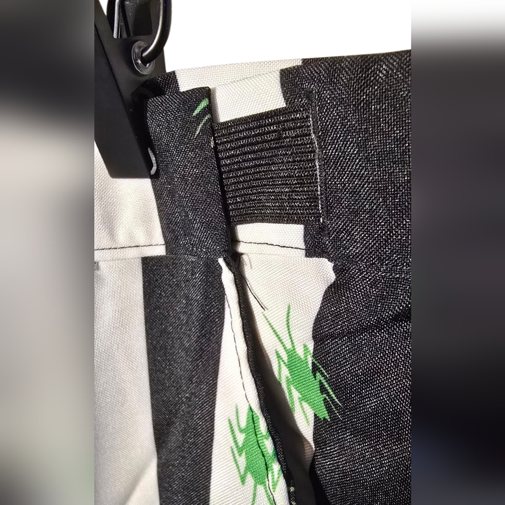 Offstream BEETLEJUICE Striped Black and White Suit Large - Picture 7 of 16